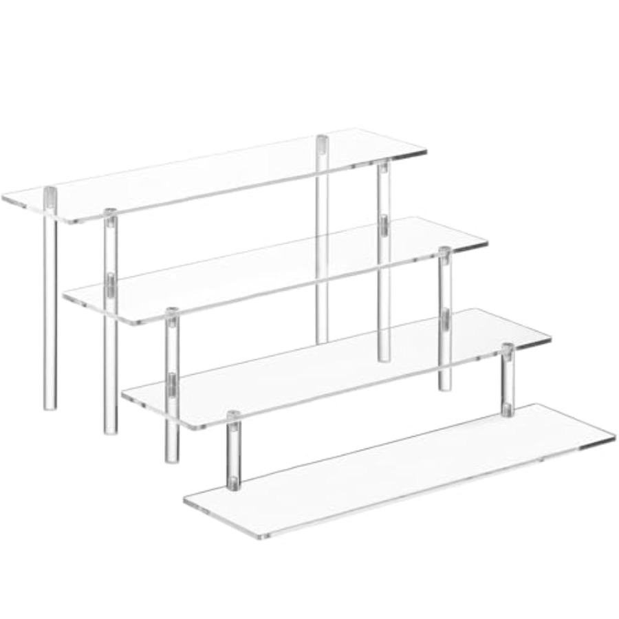 4 Tier Acrylic Perfume Organiz - Pop Display Shelf review and price