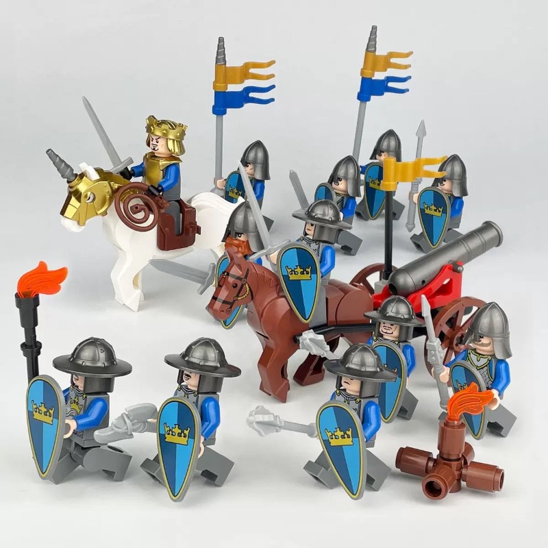 Ancient Roman medieval knights - Building Block Mini review and price