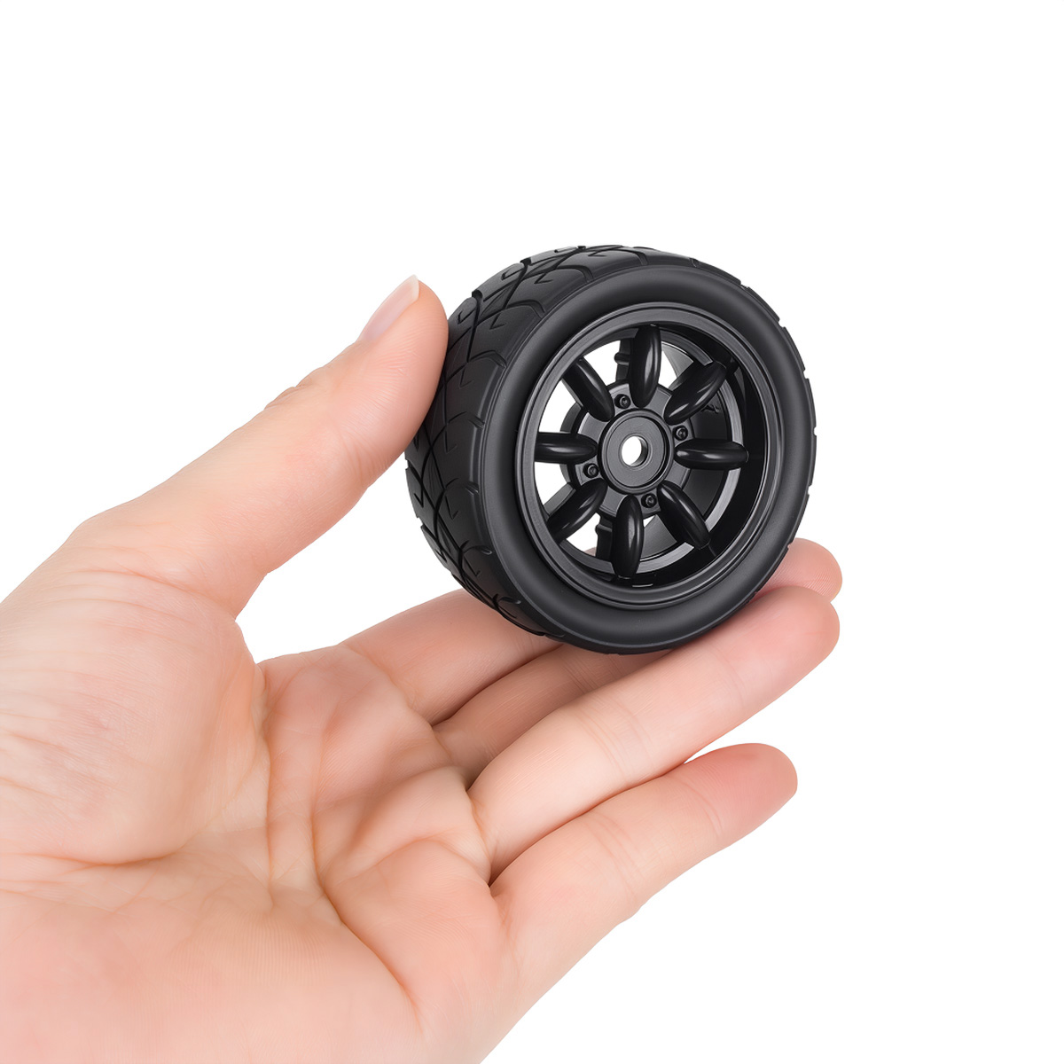 4Pcs 12mm Hex Rubber Racing Ti - Tamiya Model Rc Car review and price