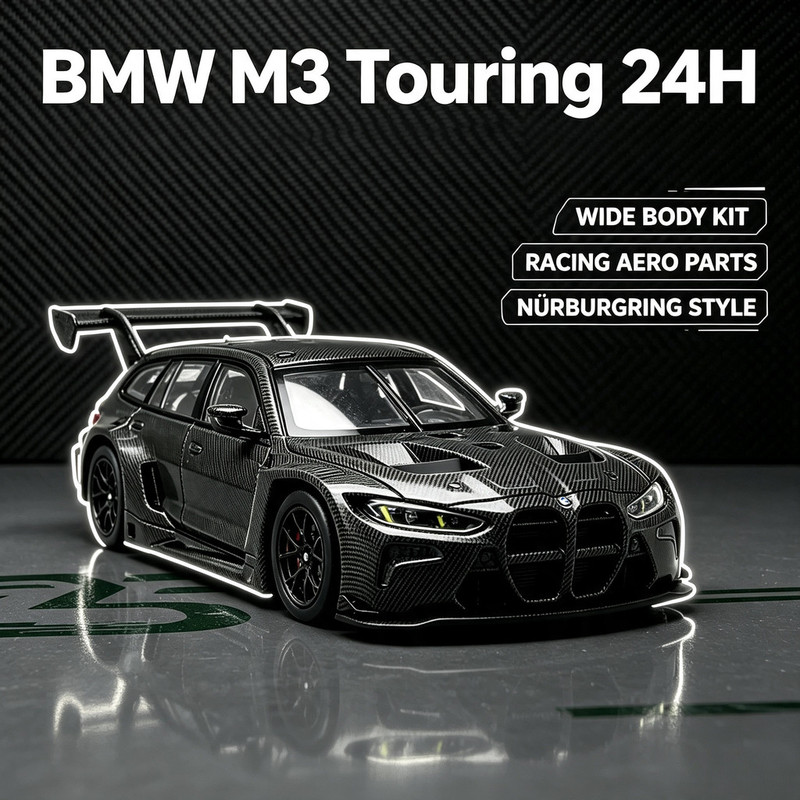 JiCar 1/64 BMW M3 touring 24H  - Die Cast Car 1 64 review and price