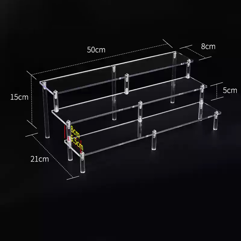 Acrylic Riser Display Shelf,3  - Pop Display Shelf review and price